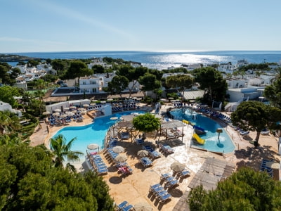 Cala D'or Hotel Club Es Talaial Vista aérea de la ubicación Es Talaial en Cal D'or