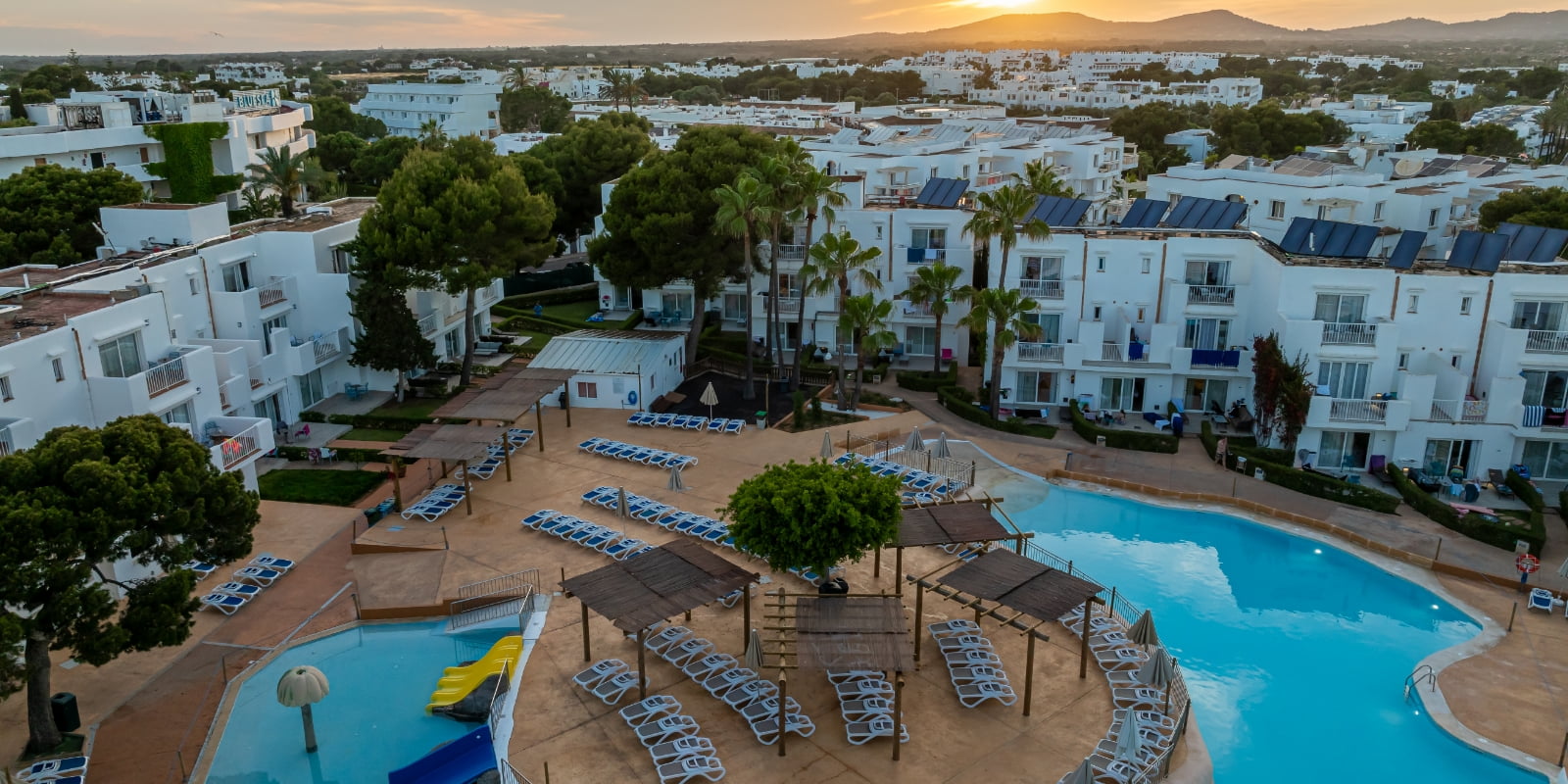 Cala D'or Hotel Club Es Talaial 2 Vista aérea de la ubicación Es Talaial en Cal D'or 2