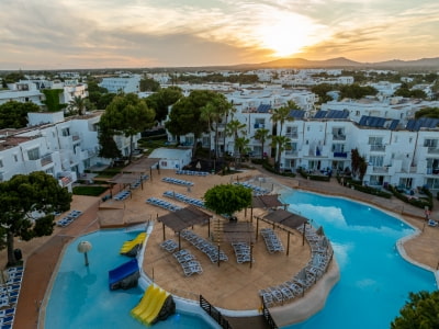 Cala D'or Hotel Club Es Talaial 2 Vista aérea de la ubicación Es Talaial en Cal D'or 2