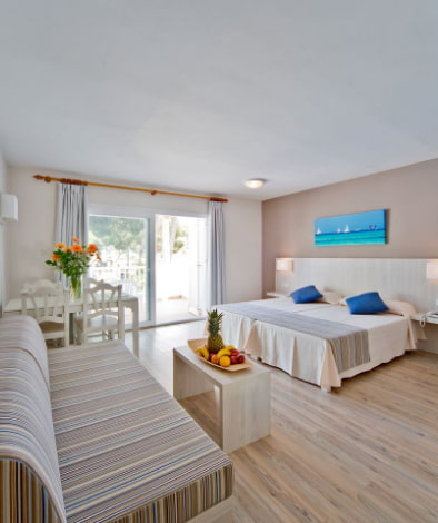 Basic studio in our All Inclusive Hotel in Cala d'Or